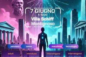 &quot;Conosci te stesso e l&#039;algoritmo: da Socrate a Matrix&quot;   Tavola rotonda sul Sé nell&#039;era digitale a Villa Schiff di Montignoso, sabato 7 giugno