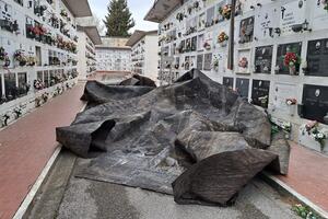 Danni al cimitero di Turigliano per il forte vento: chiusura temporanea e lavori di ripristino. Domenica la riapertura.