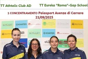 Tennistavolo Serie A2 Femminile: esordio in campionato il 21 settembre al palasport di Avenza