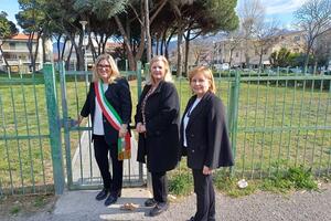 Uno spazio tutto per gli amici a quattro zampe Inaugurato il nuovo sgambatoio in via Bassagrande