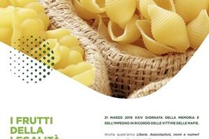 Giornata della memoria e dell’impegno in ricordo delle vittime delle mafie: nelle mense scolastiche la pasta prodotta nelle terre confiscate  alla criminalità organizzata