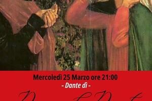 "Dimmi di Dante" di Matteo Procuranti al Fuori Luogo di Carrara il 25 marzo per celebrare il Dantedì