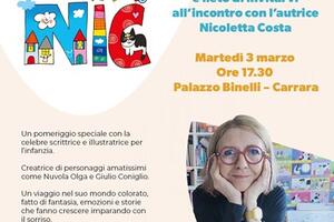 Nicoletta Costa, autrice e illustratrice di libri per l'infanzia,  terrà laboratori all'istituto comprensivo Fossola Gentili  e sarà ospite  a Palazzo Binelli il 3 marzo
