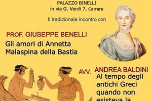 San Valentino con l'associazione Apuanmater: conferenza sull'amore a Palazzo Binelli di Carrara l'11 febbraio