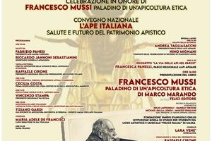 Nel segno di Francesco Mussi, alle Terme di San Carlo Massa si celebra l’apicoltura etica: Convegno Nazionale e presentazione del libro a lui dedicato