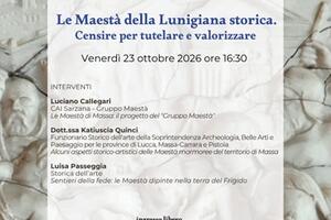 "Le Maestà della lunigiana storica. Censire per tutelare e valorizzare": incontro culturale all'Archivio di Stato di Massa il 23 ottobre