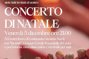 Si chiude venerdì 5 dicembre, con un concerto di Natale, la kermesse ‘Venti eventi’ proposta in occasione del compleanno del Centro Icaro di Costamala