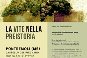 Conferenza del professor Mario Fregoni e  di Pierpaolo Lorieri nell&#039;ambito della Mostra &quot;L&#039;uomo e le piante nel tempo&quot; al Museo delle Statue Stele di Pontremoli
