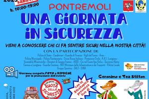 Una Giornata in Sicurezza  a Pontremoli  con Geronimo e Tea Stilton il 20 settembre