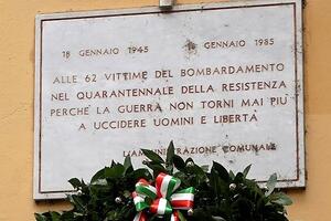 18 gennaio 1945, bombe al fosforo su via Groppini: il comune di Carrara commemora la strage di 65 civili