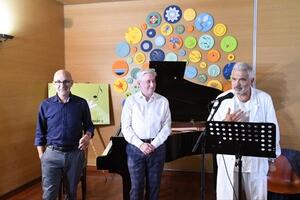 Massimo Marsili e Simone Soldati celebrano Giacomo Puccini all'ospedale Apuane di Massa per "Donatori di Musica"