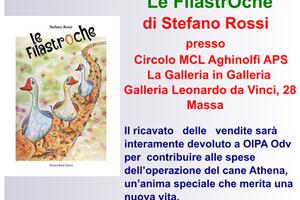 &quot;Le filastrOche&quot; di Stefano Rossi: a Massa l&#039;11 dicembre un libro per aiutare una cagnolina in difficoltà
