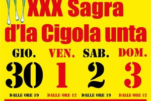 30^ edizione della sagra della "Cipolla Unta": a Moncigoli in Lunigiana dal 30 aprile al 3 maggio