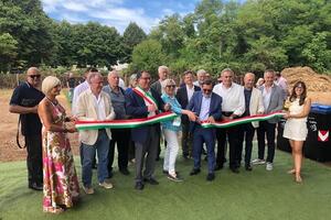 Posata la prima pietra della nuova sede di Lunigiana Ambiente a Boceda nel comune di Mulazzo