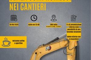 Innovazione e sicurezza nelle macchine movimento terra: CNA Massa Carrara e CGT organizzano un importante evento tecnico gratuito ad Aulla