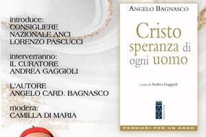 Il cardinale Angelo Bagnasco ospite in comune a  Massa con il suo libro &quot;Cristo Spernza di ogni uomo&quot;, il 17 settembre