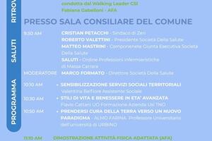 Salute, benessere e territorio: sabato 6 giugno a Zeri arri-va l’Agorà 2026 e Afa day, un’intera mattinata dedicata alla prevenzione e agli stili di vita sani
