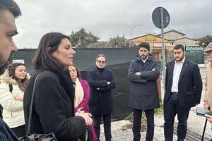 Tour nei presidi sanitari della provincia della candidata alla presidenza della Regione della Lega Elena Meini