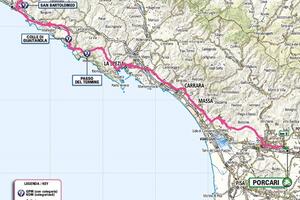 Passaggio del Giro d'Italia mercoledì 20 maggio: prevista la chiusura di alcune scuole e divieto di transito dalle 11.30 alle 14 lungo la statale Aurelia