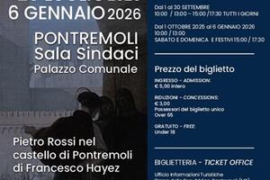 Prorogata al 6 gennaio 2025 la mostra "Pietro Rossi nel castello di Pontremoli di Francesco Hayez