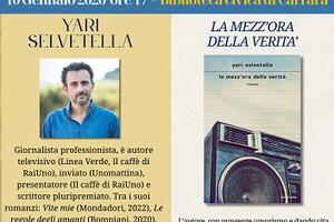 Lo scrittore romano Yari Selvetella ospite di Qulture per “Il Pensier Lib(e)ro”, sabato 10 gennaio