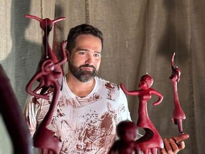 Lo scultore, docente e ricercatore dell'Università di Siviglia Bartolomé Palazón Cascales, ex studente Erasmus all'Accademia di Carrara, ha rappresentato la città spagnola al festival C/ART