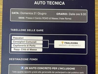 Sport e solidarietà a Massa: Autotecnica dona una carrozzina all'AISA di Marina di Massa