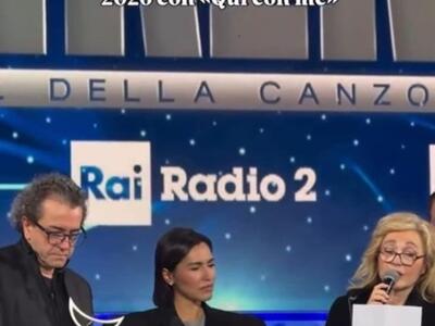 A Serena Brancale e alla sua "Qui con me" il premio Lunezia per il miglior testo di Sanremo 2026