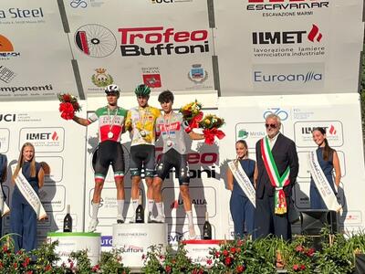 Brandon Davide Fedrizzi vince la 57^ edizione del Trofeo Buffoni di ciclismo juniores