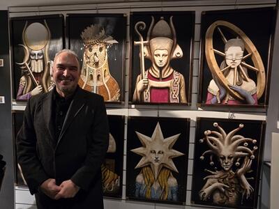 Grande successo per l’inaugurazione di “Pareidolite” di Matteo Arfanotti alla La Cadrega Art Gallery