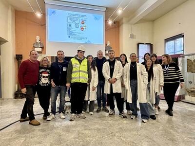 I professionisti tecnici sanitari, della riabilitazione e della prevenzione dell'Azienda USL Toscana nord ovest si presentano a Fivizzano all'evento Sapori