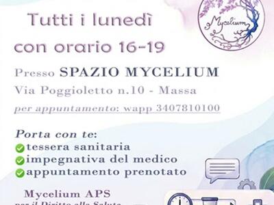 Apertura del nuovo Sportello Civico per la Cittadinanza e supporto sanitario - Mycelium