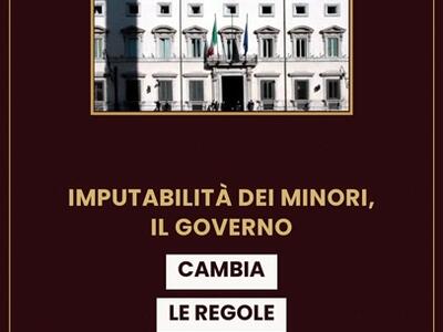 Imputabilità dei minori, il governo cambia le regole: cosa prevede la riforma dell'articolo 98 del codice penale