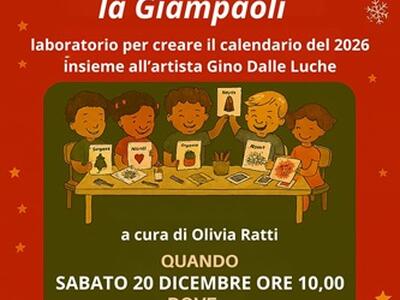 "Un anno con la Giampaoli" laboratorio artistico per bambini in biblioteca