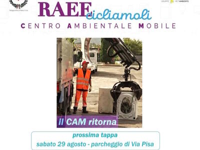 Riparte il CAM, Centro Ambientale Mobile Tour di ASMIU