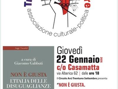 Arci 31 Settembre: un incontro per parlare di diseguaglianze in Italia, in Toscana e a Massa