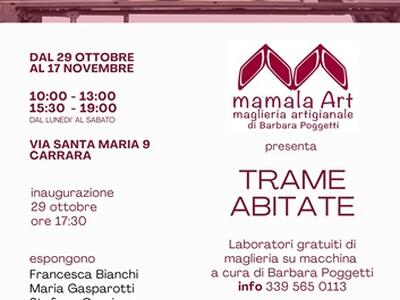‘Trame Abitate’: in via Santa Maria inaugura giovedì 29 ottobre il progetto di Barbara Poggetti
