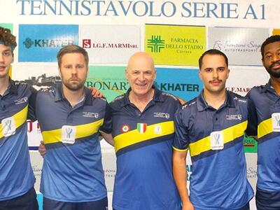 Tennistavolo serie A1: l'Apuania Carrara va a Sassari per la quarta giornata di campionato