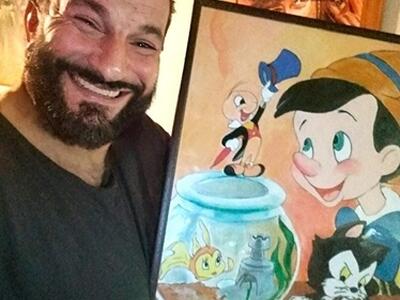 &quot;Il bambino che sogna ancora&quot;: mostra di Claudio Gigandino in onore di Walt Disney e del suo mondo incantato ad Antona dall&#039;8 dicembre al 6 gennaio