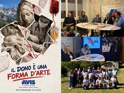 Avis carrara, i giovani di Don.Ai: presentano il nuovo manifesto e la mascotte dell'associazione