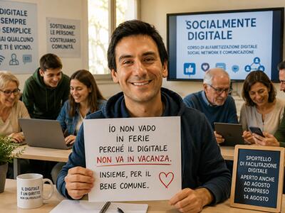 Sportello di facilitazione digitale aperto anche ad agosto