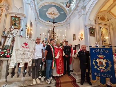 Cerimonia per i 126 anni dalla morte di San Francesco Fogolla a Mulazzo: il vescovo Vaccari e tutte le auotrità presenti