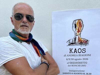Arte e rinascita ai Ronchi: Andrea Biagioni presenta la mostra “Kaos”