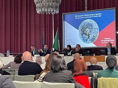 Carrara: grande partecipazione alla 19esima edizione dell'Incontro Oftalmologico Apuano