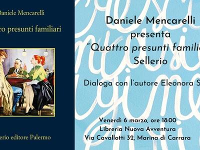 Il Premio Strega Daniele Mencarelli ospite della libreria Nuova Avventura di Marina di Carrara venerdì 6 marzo