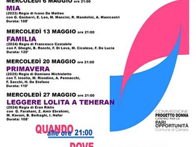 ‘Al cinema per la parità’ Al Garibaldi torna la rassegna della commissione ‘Progetto donna’
