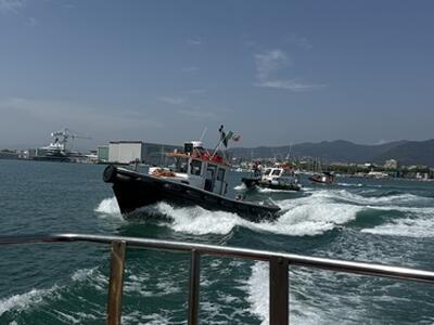RAI Linea Blu: una settimana di riprese nei porti di Marina di Carrara e La Spezia per l’iniziativa di promozione dei “Porti d’Italia”. La puntata andrà in onda sabato 15 agosto.
