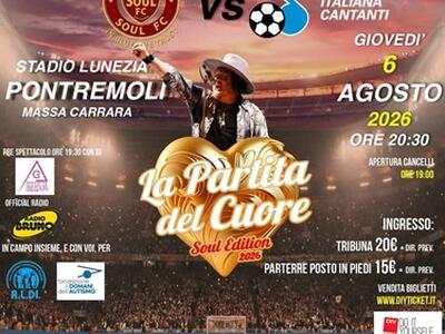 Nuove sorprese alla Partita del cuore di Pontremoli: ci saranno anche Mario Cipollini e Dario Vergassola