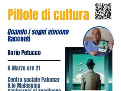 "Quando i sogni vincono": presentazione del libro di Dario Petucco a Caniparola il 6 marzo
