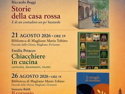 "Racconti al tramonto", a Magliano di Fivizzano il nuovo ciclo di incontri con gli autori
